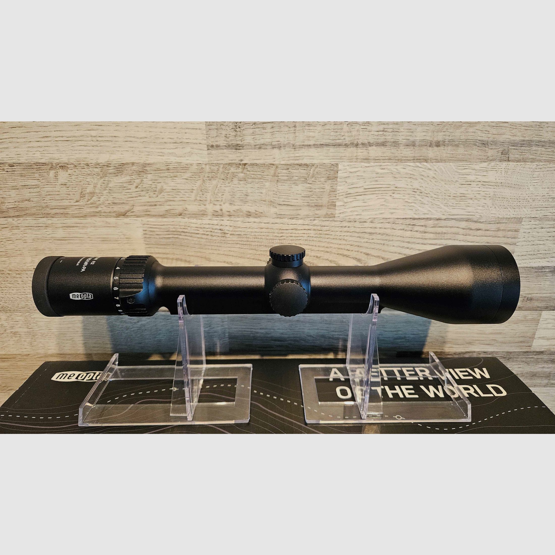Neuware - Meopta-MeoStar R2 2,5-15x56 RD/MR PA mit Parallaxeausgleich Absehen 4C - mit Schiene