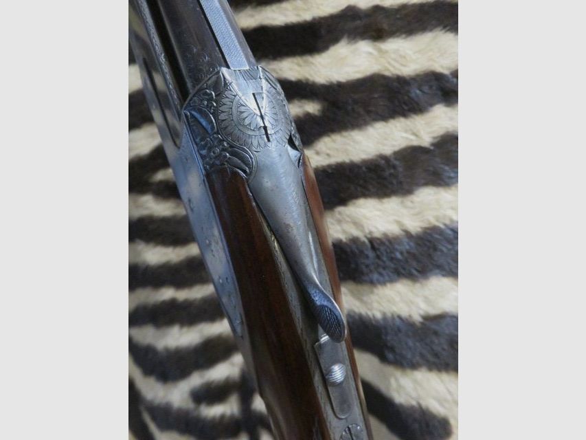 FAURE LE PAGE over-and-under shotgun met zijplaten kal. 20/65 lopen 68 cm, afbeelding 8 van 16