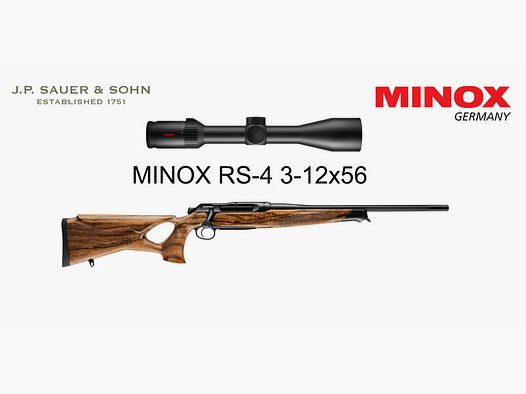J.P. Sauer & Sohn Sauer 505 ICONIC Lochschaft HQ5 Pack d'équipement HIGHLAND | .308 Win. | MINOX RS-4 3-12x56
