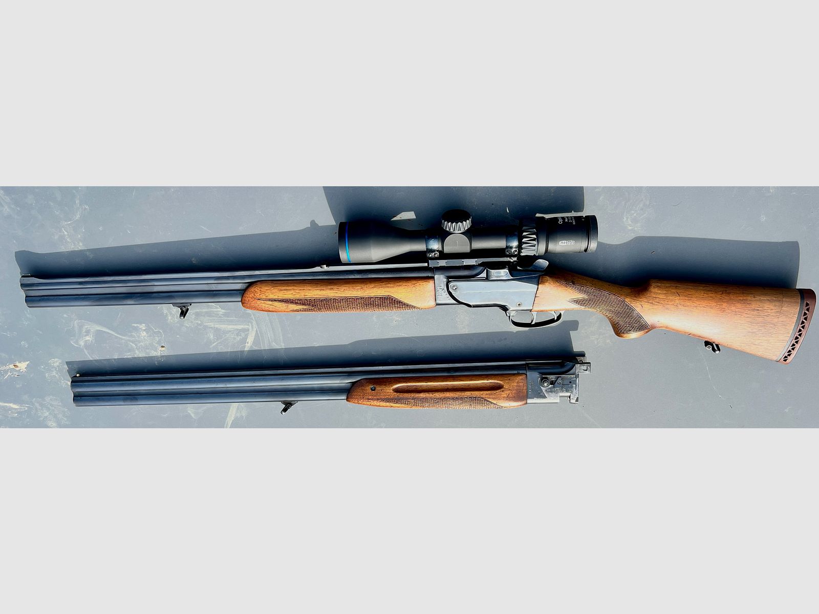 CZ-Bockbüchsflinte Brünner ZH 104  Kal.7x57R 12/70 Deutschlands GÜNSTIGSTE!