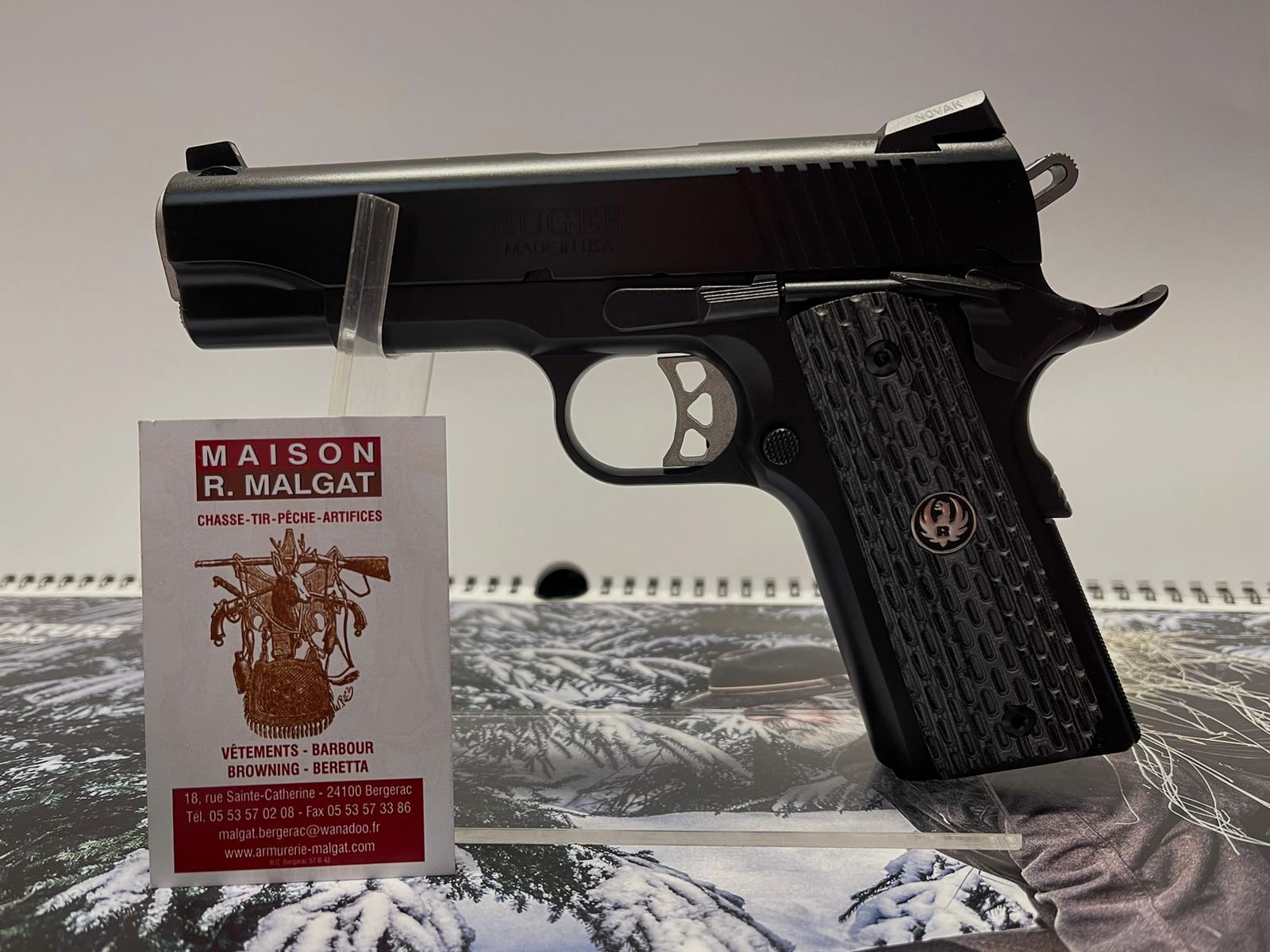 RUGER SR1911 COMMANDER CALIBRE 45 ACP, image 2 sur 2