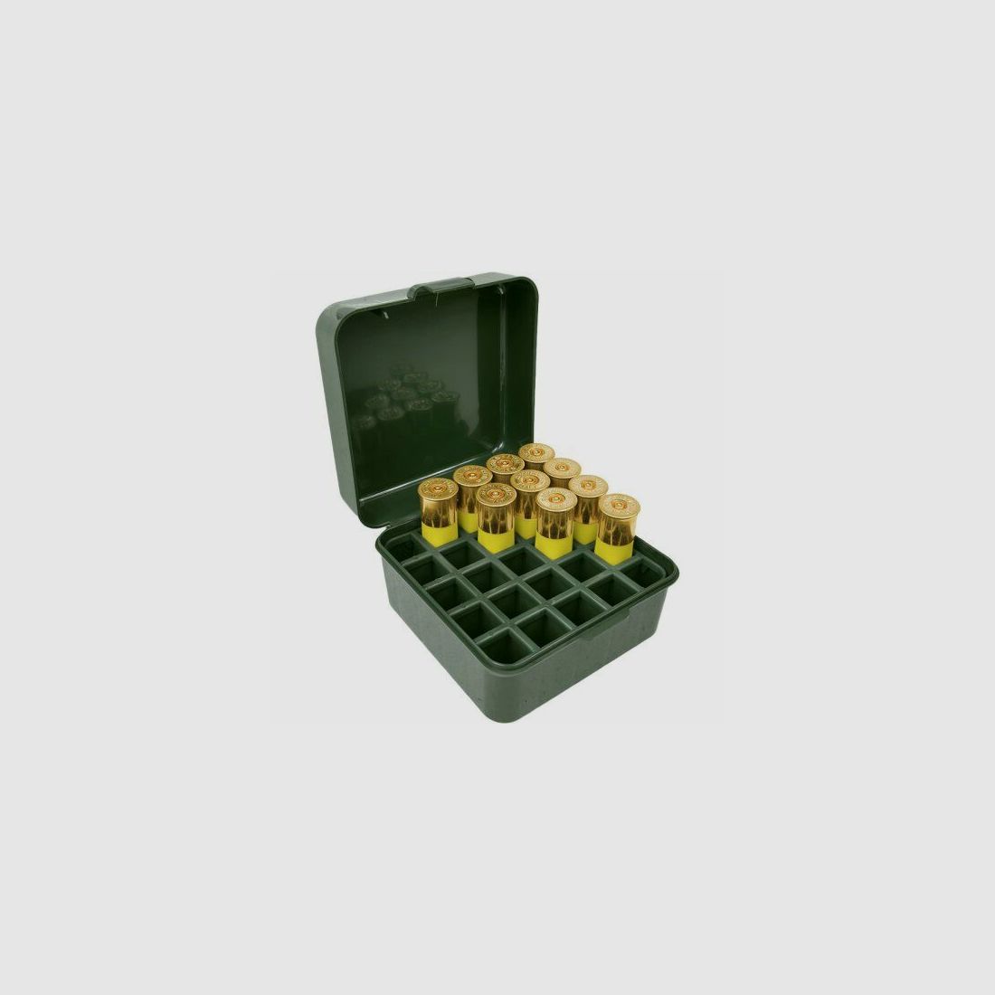 MTM Patronenbox mit Klappdeckel 25RDS.12/.20