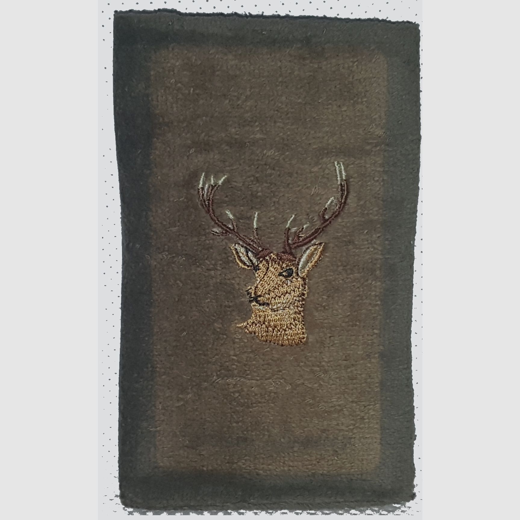 Gästetuch aus 100% Baumwolle Motiv Hirsch 30x45cm