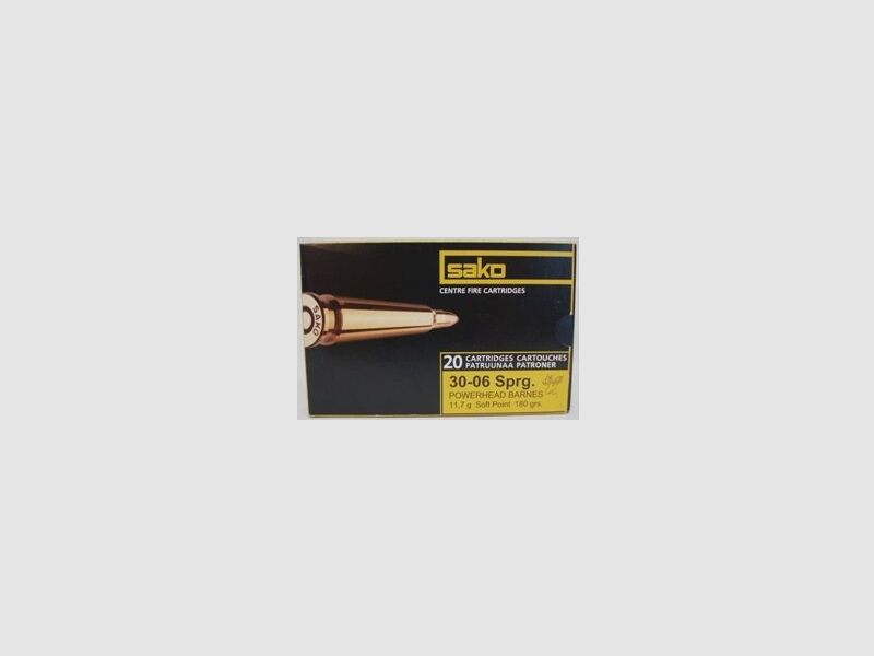 Sako .30-06 Barnes TSX 11,7g/180gr (a20) Bleifrei