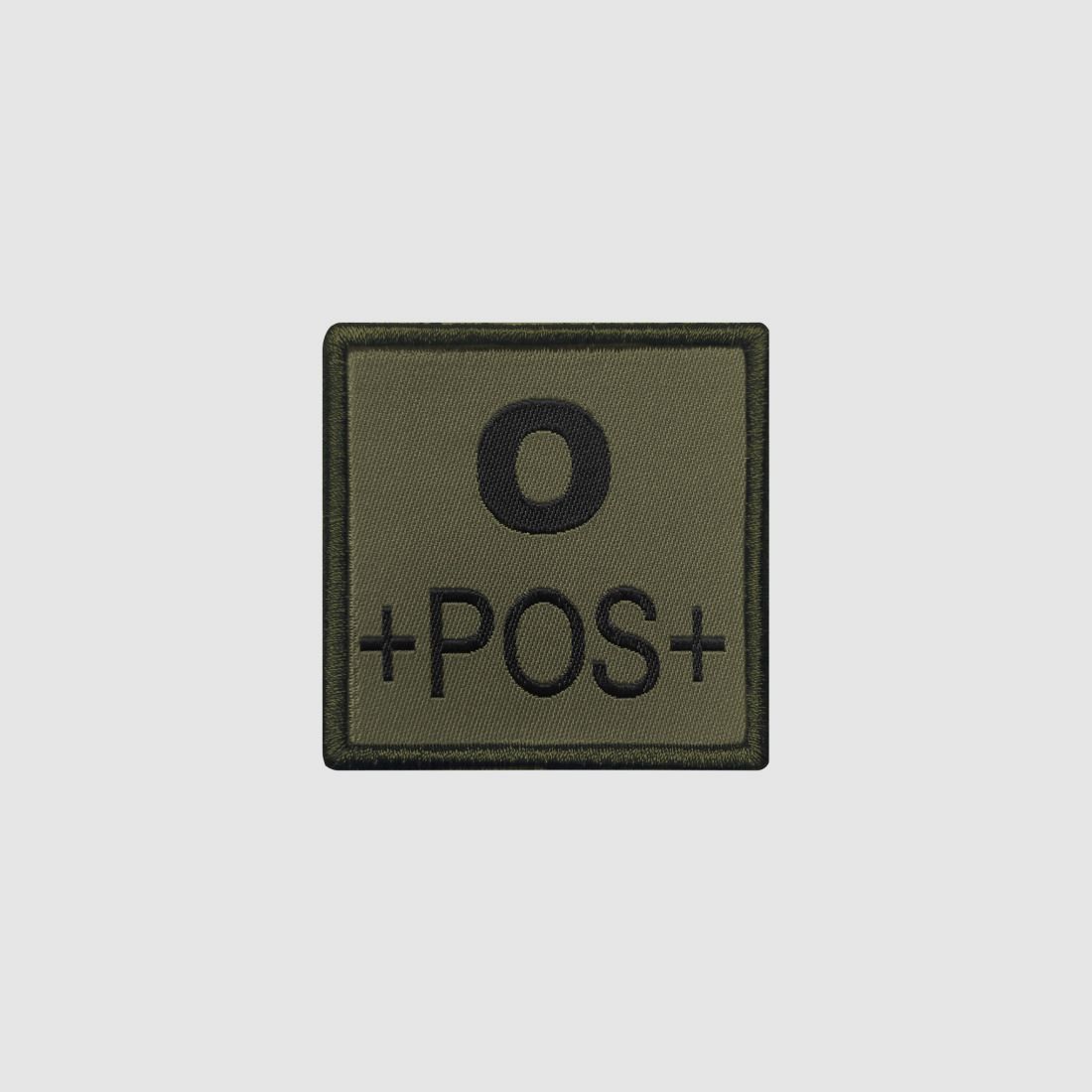 PATCH SANGUIN O POSITIF VERT OLIVE