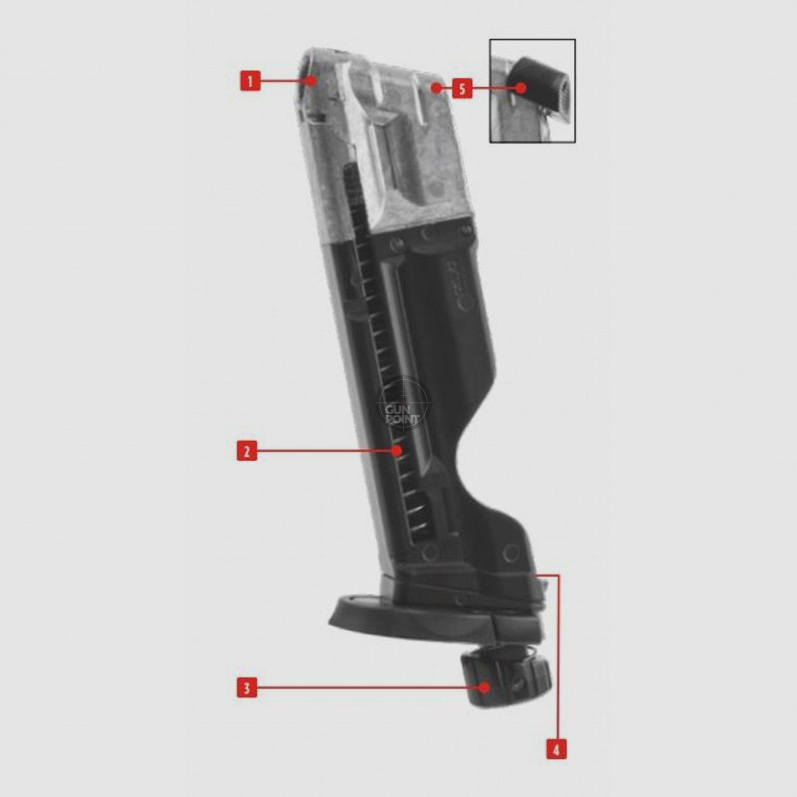 T4E - Emergency-Magazin fr Smith & Wesson M&P9 2.0