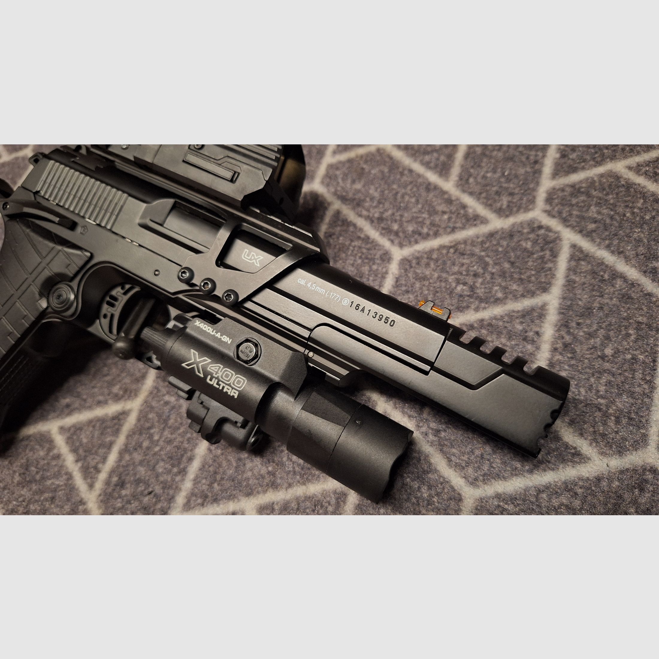 Umarex Racegun 4.5 mm Steel BB Blowback Co2 pistol