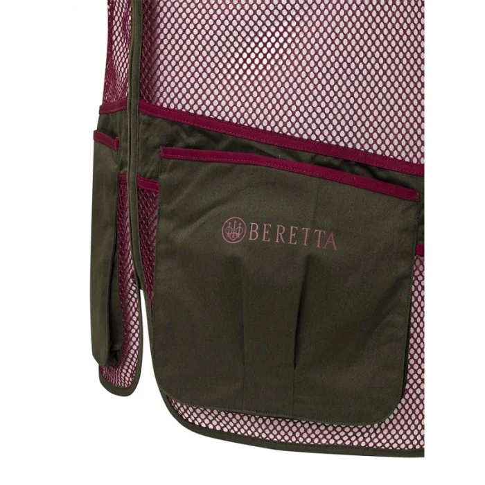 BERETTA Schietvest Full Mesh Cordovan Spirit&Bark (GT671), afbeelding 3 van 6