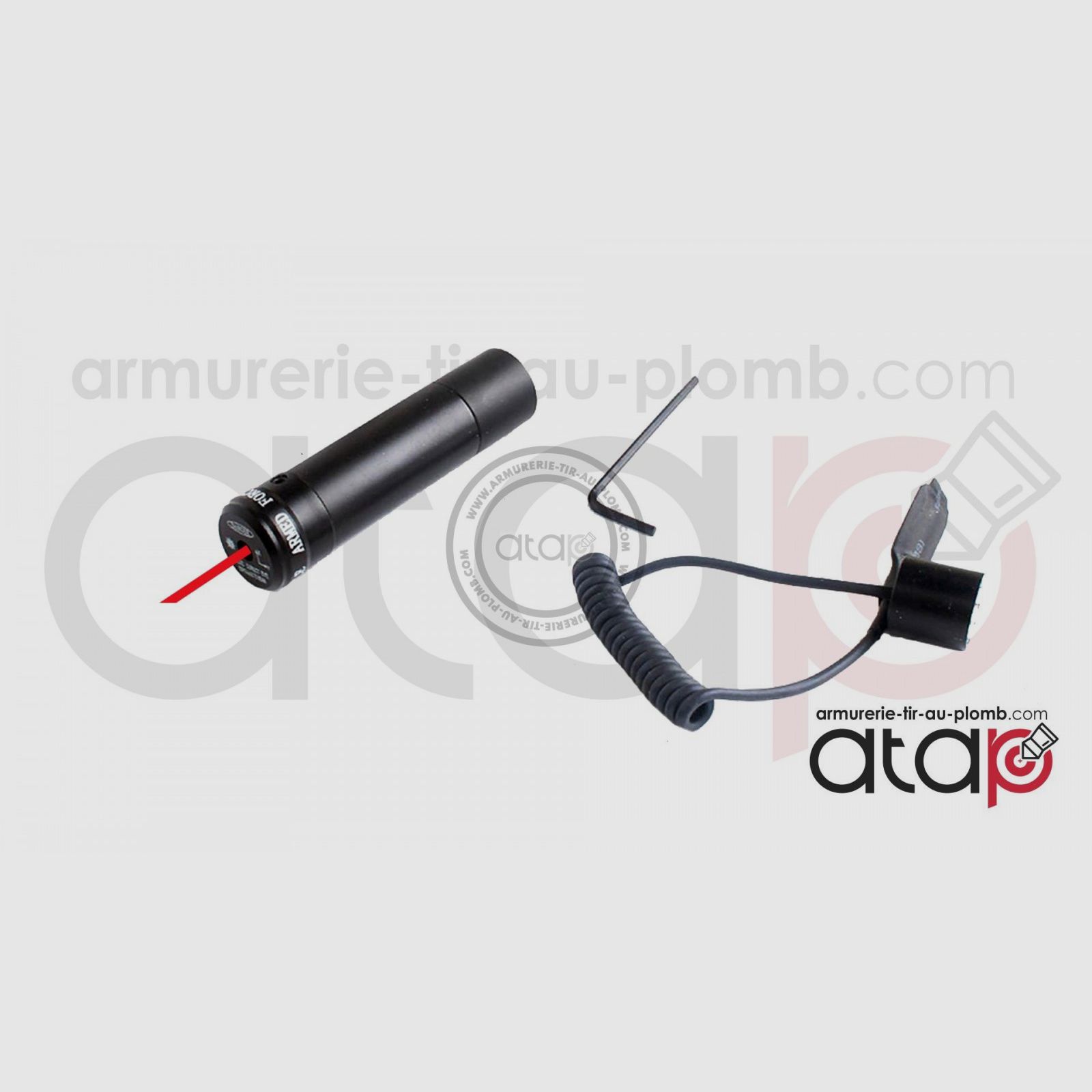 Pacchetto Mirino Laser Tattico Rosso con Interruttore, immagine 1 di 3