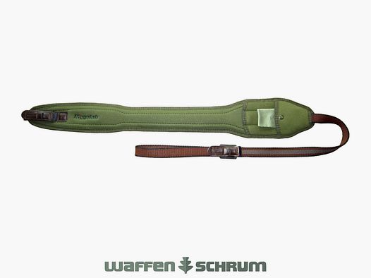 Cinghia per fucile Niggeloh Speed Neoprene - Verde con sgancio rapido