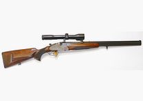 Merkel Used Model 323 Side Lock 9.3x74R Over and Under Double Rifle