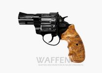 Zoraki R1 2,5 Zoll Schreckschusswaffe black Shiny mit Holzgriffoptik