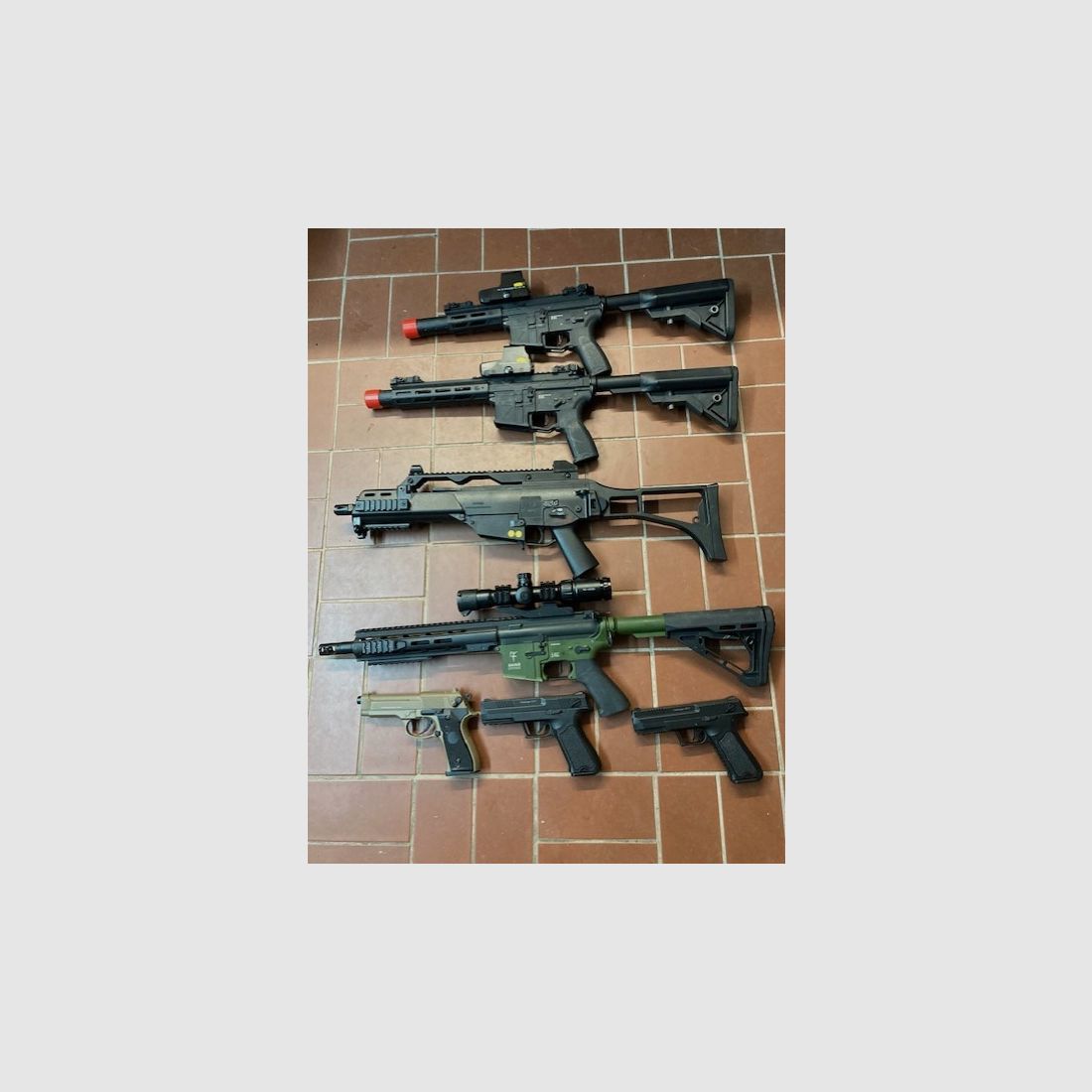Airsoft / Softair rifles Evolution, Saigo, ASG