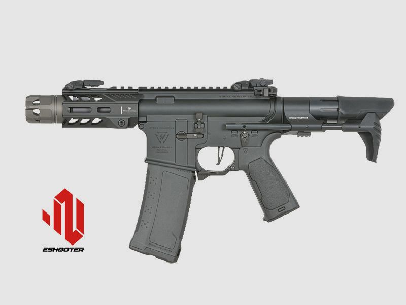 Strike Industries 4" Raiders PDW S-AEG mit Eshooter ETU