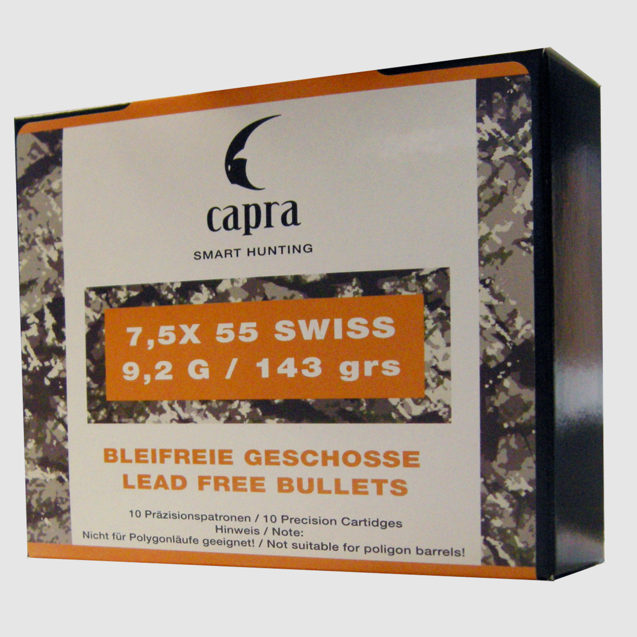 OPAKOWANIE 10 szt, AMUNICJA MYŚLIWSKA NIE ZAWIERAJĄCA OŁOWIU, 7.5 X 55 SWISS, 9,2 g, 143 grs, Bild 6 von 8