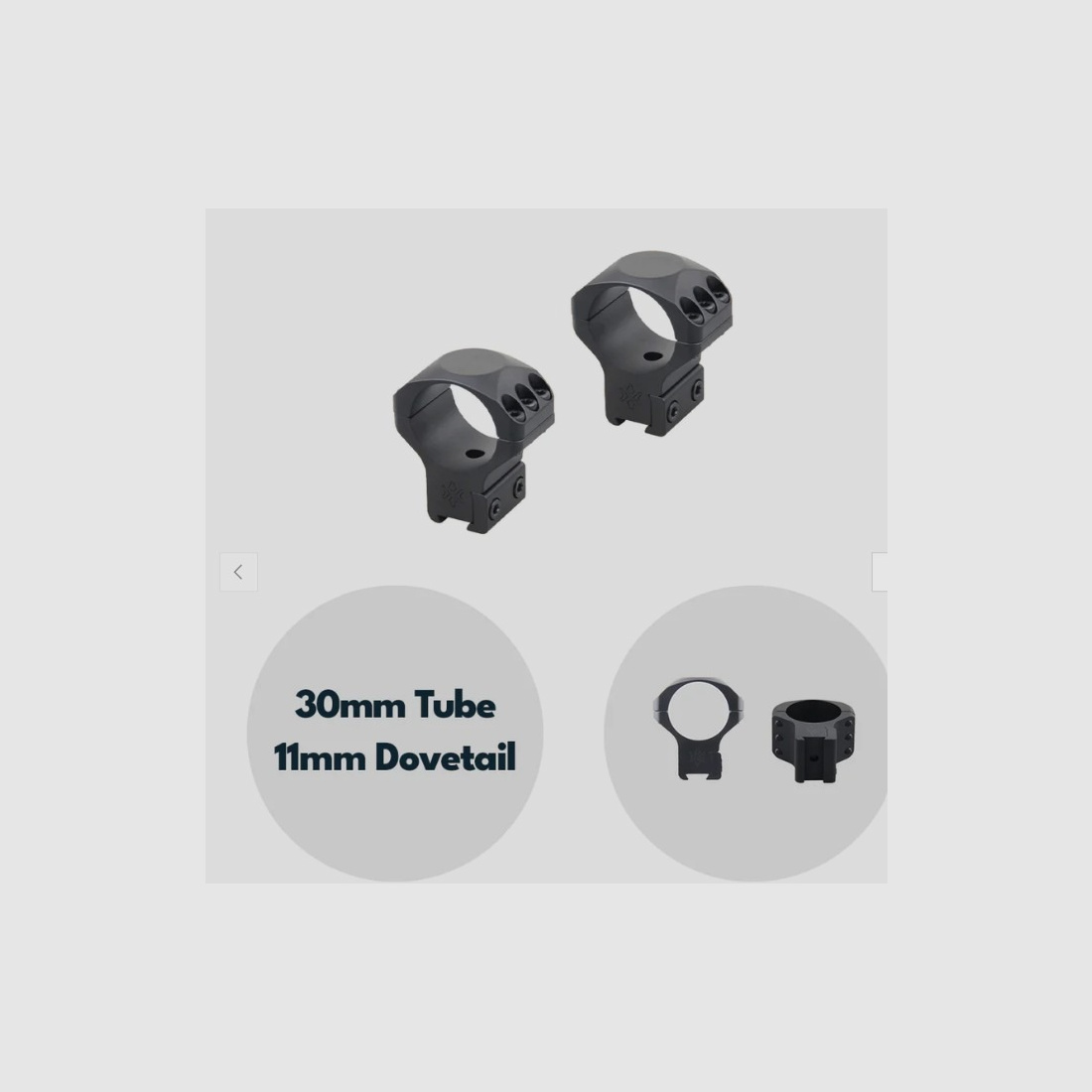Vector Optics XASR-3005 X-Accu Montage für 30mm Tubus, 11mm Dovetail, h= 32mm