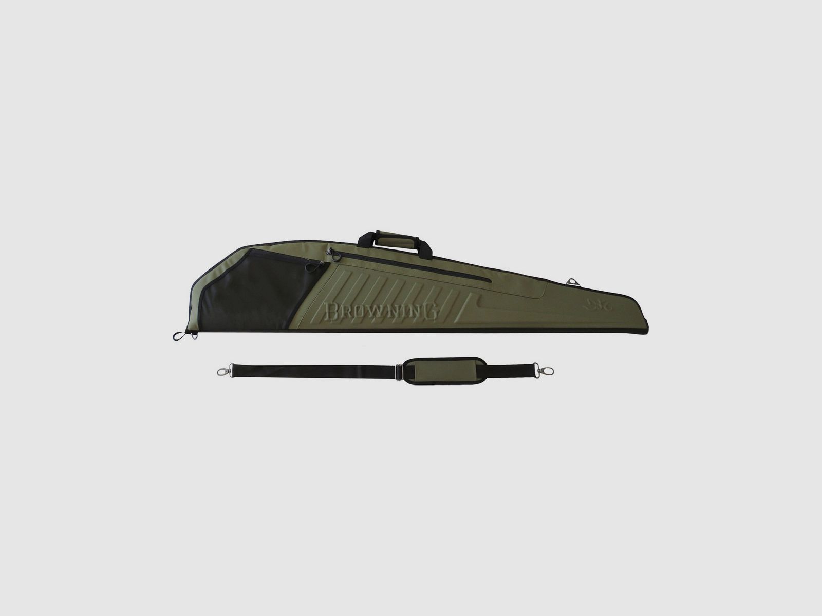 Gewehrholster Browning Nitro für Waffen grün und schwarz 134 cm, Bild 1 von 6