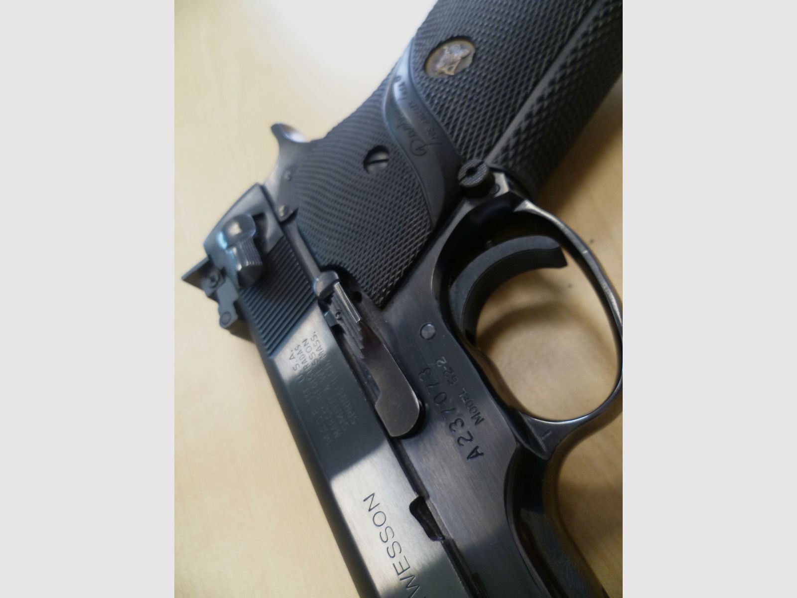 Pistole Smith & Wesson 52-2  - .38 Spezial Wadcutter