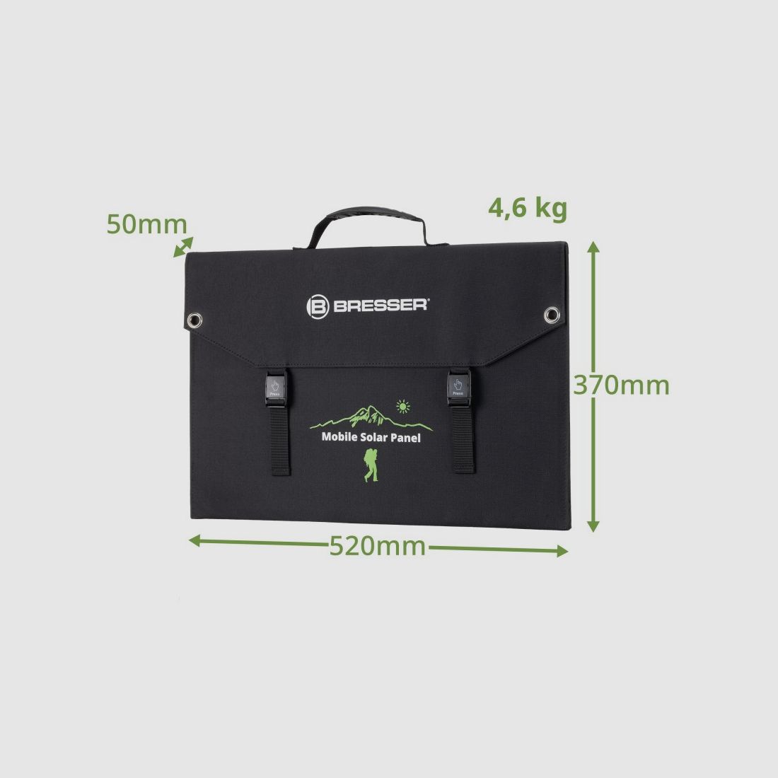 Mobiles Solarladegerät BRESSER mit 120 W und USB- und DC-Ausgang, Bild 6 von 19