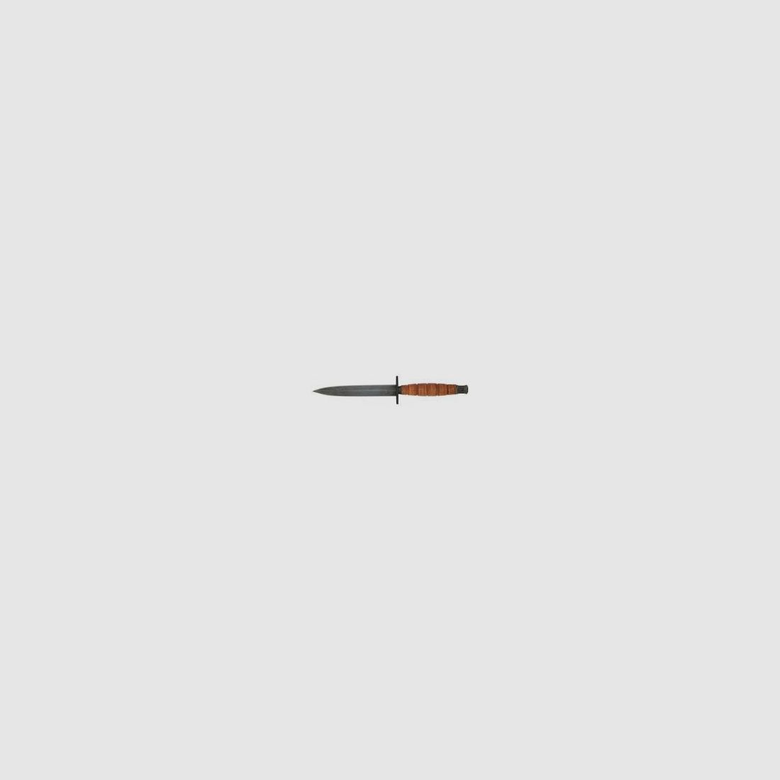 GEVECHTSDOLK ZWARTE BLADE LEREN GREEP