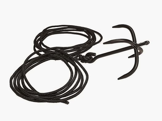 MIL-TEC Ancre de lancer avec corde et verrou de sécurité 10m