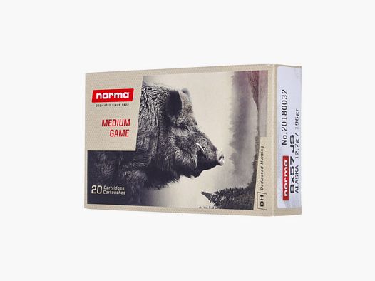 Norma 8x57 JS Alaska 196 gr. - 20 Stk.