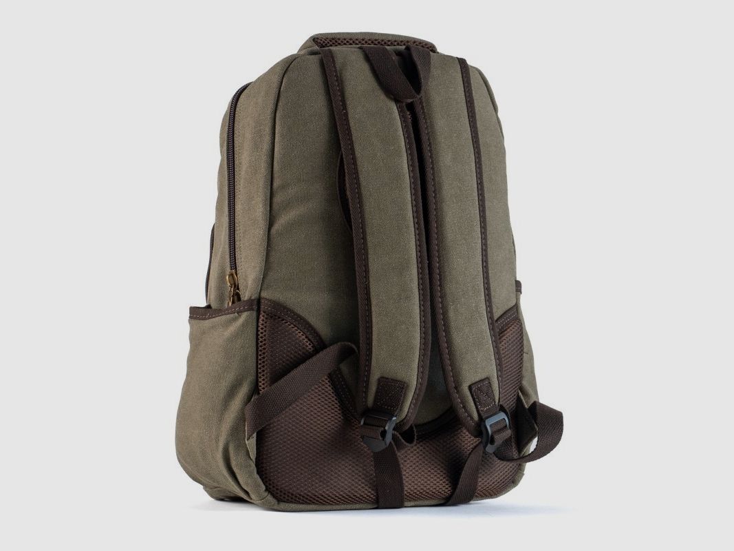 Rucksack aus Canvas und Eco-Leder 20L, Bild 4 von 5
