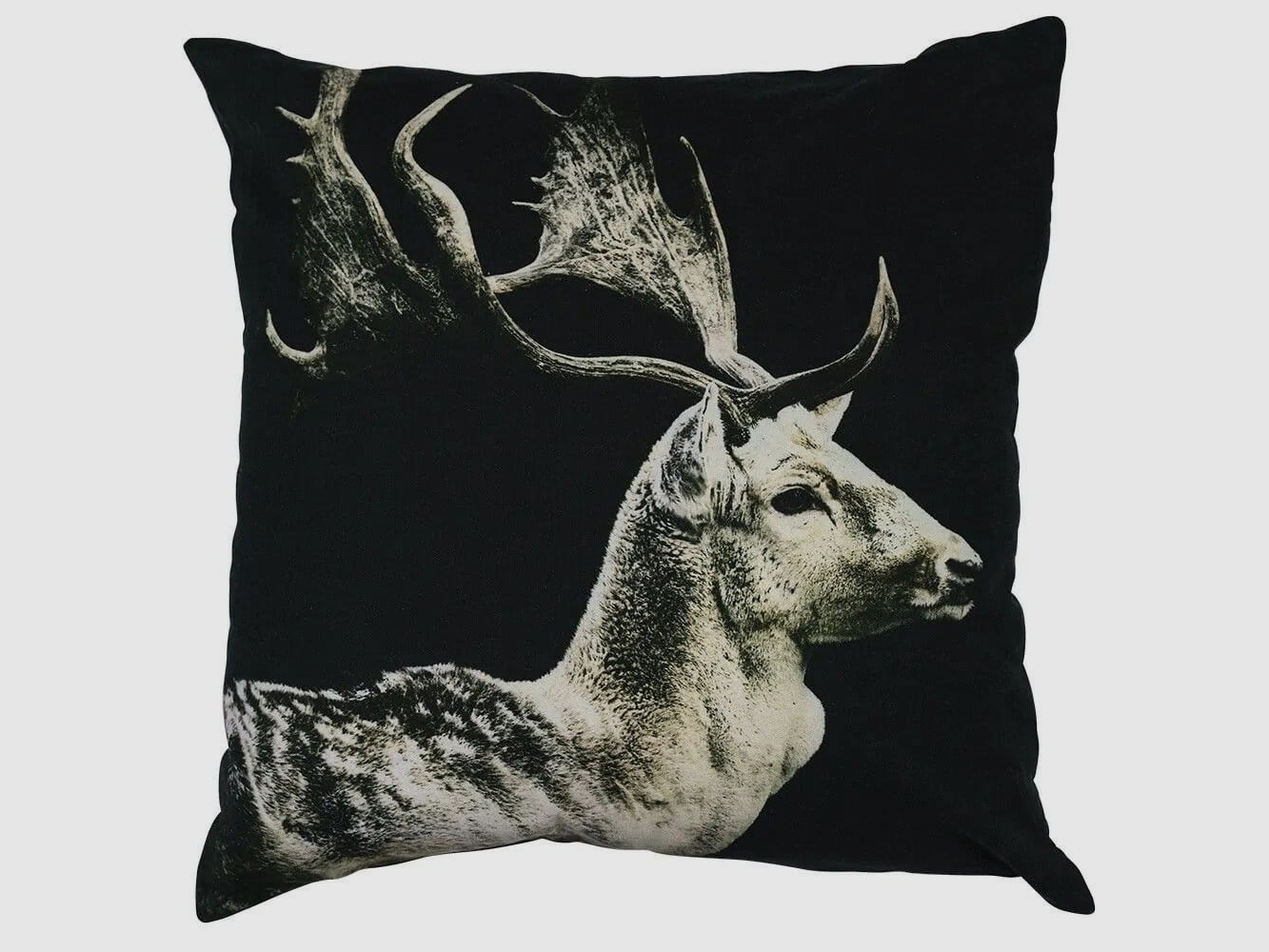 LivingActive Kissen Damwild schwarz