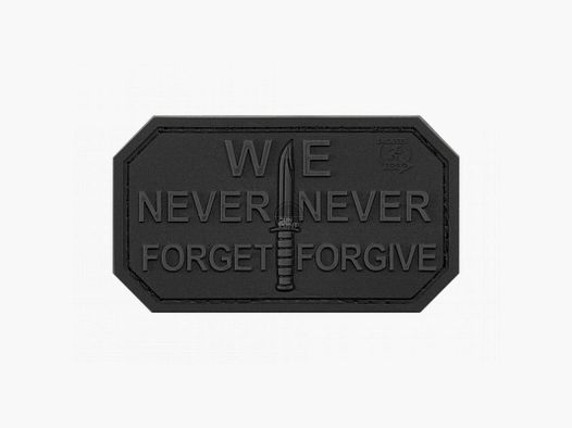 Never Forget Rubber Patch