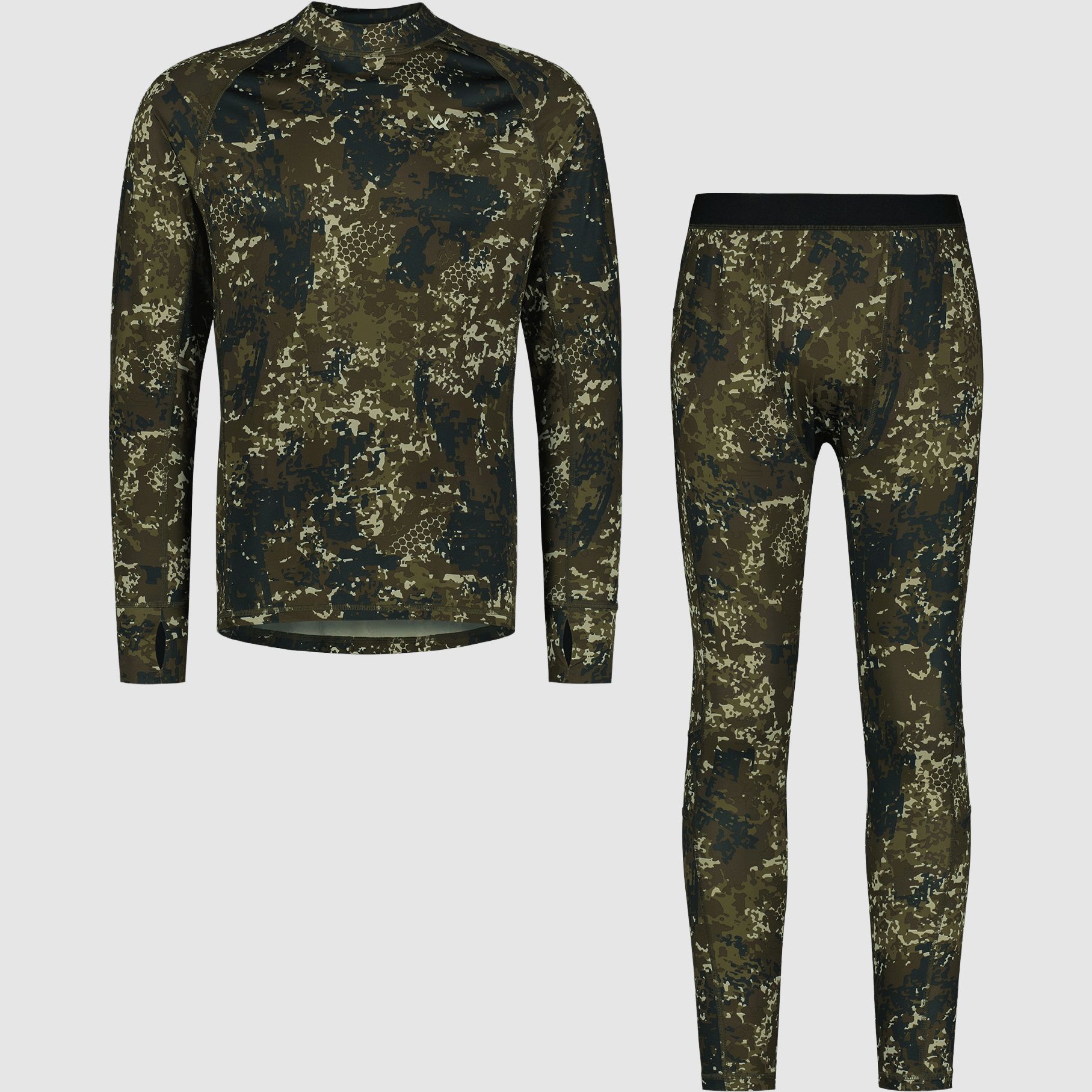 Alaska 1795 CoolDry Functional Underwear Set Men BlindTech Forest L