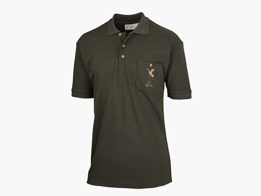 Hubertus Herren-Poloshirt Fliegende Enten
