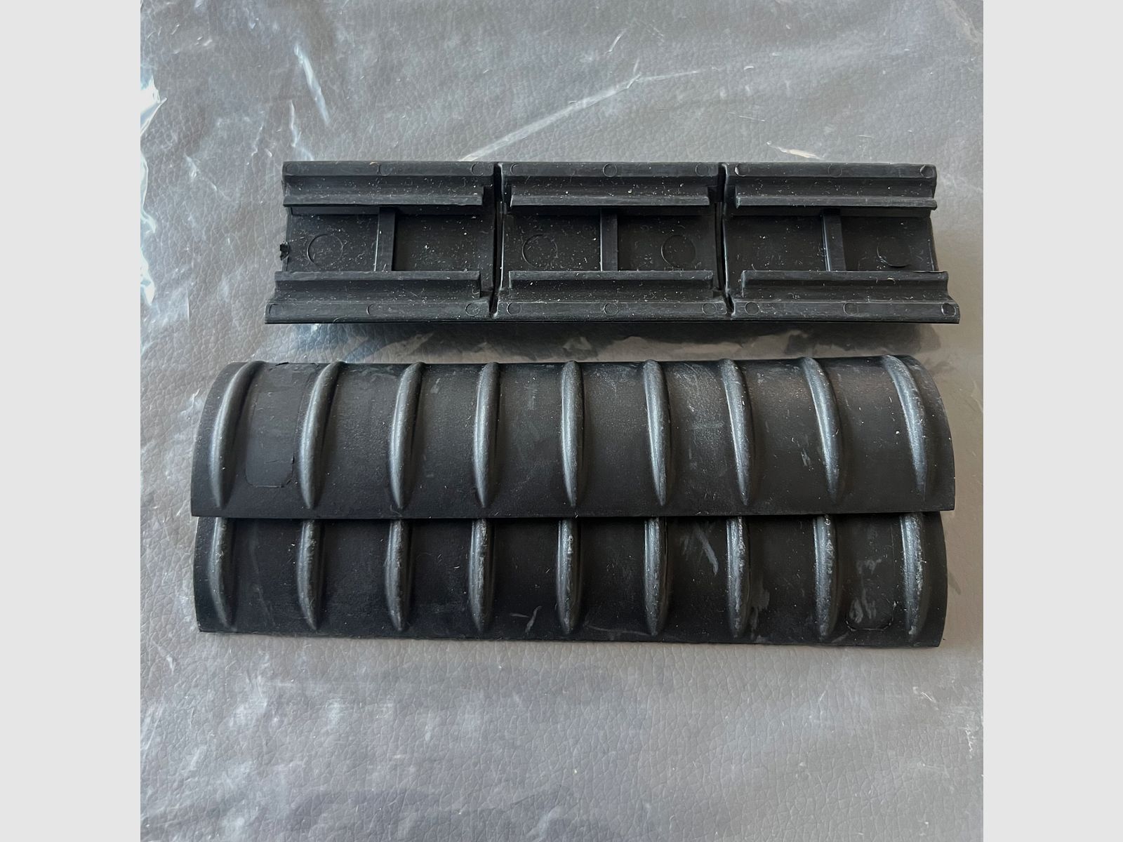 3× Picatinny Rail Covers / rail covers – zwart – nieuw
