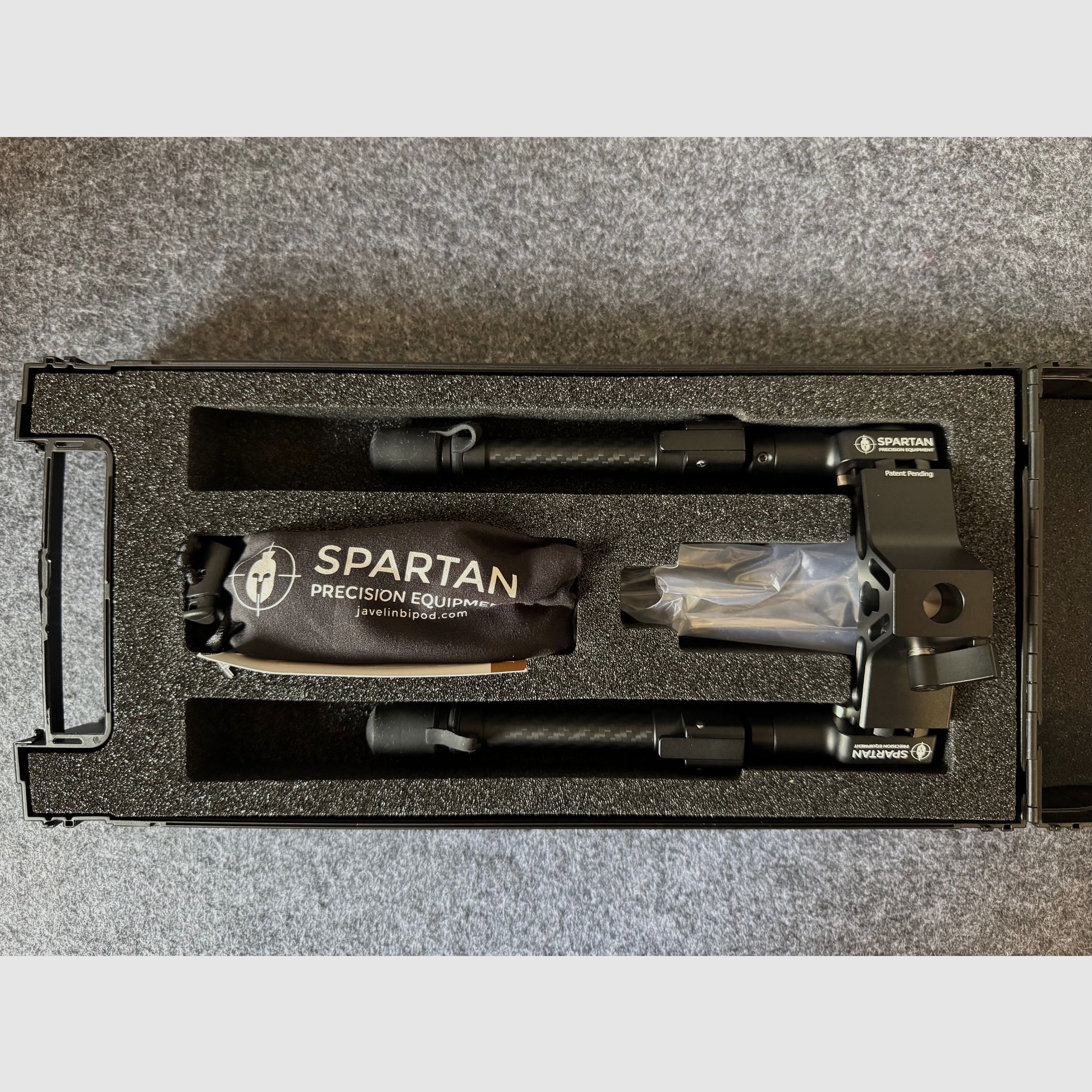 Spartan Valhalla Bipod/Zweibein mit M-Lok Adapter (Gen 1, Standard-Länge)