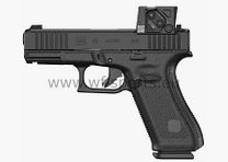 Glock HalfSL Pistol, GLOCK G45 A-CUT COA Combo