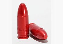 Waffenzubehör Pufferpatrone Alu 9 Para 2 stck Pufferpatronen