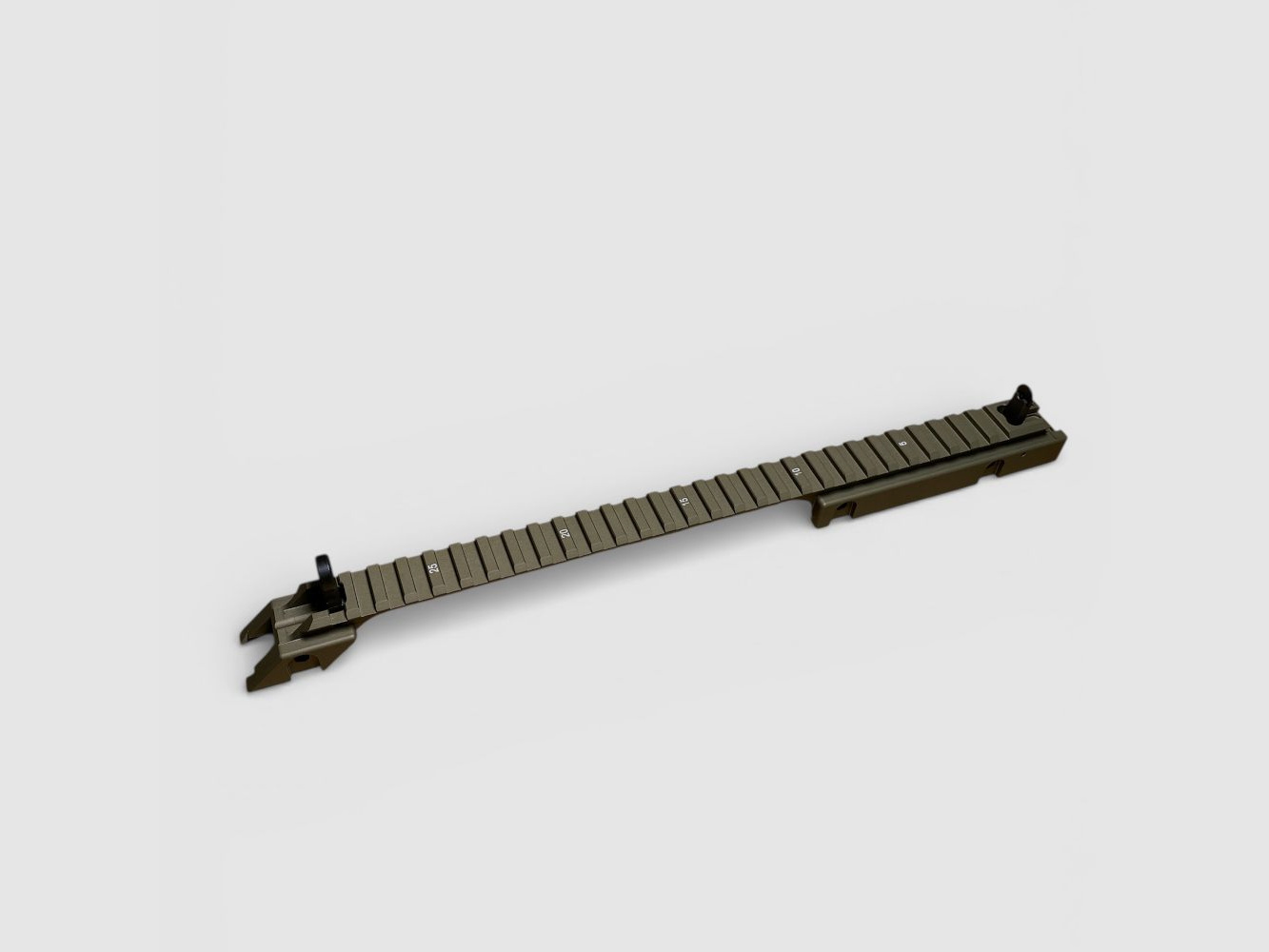 Heckler & Koch G36 / HK243 / SL8 vizierrail met klapvizier RAL8000