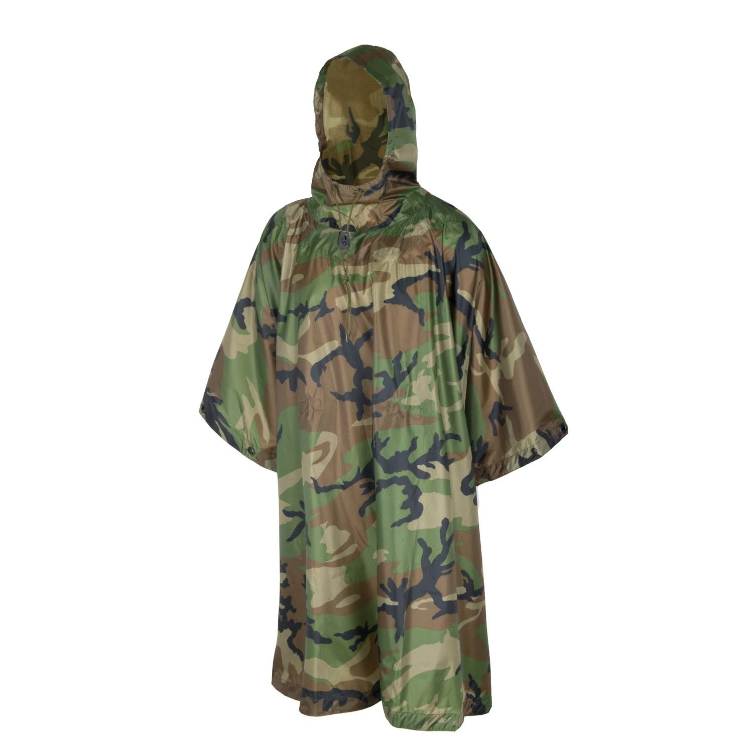 Poncho imperméable Helikon Woodland U.S. Model
