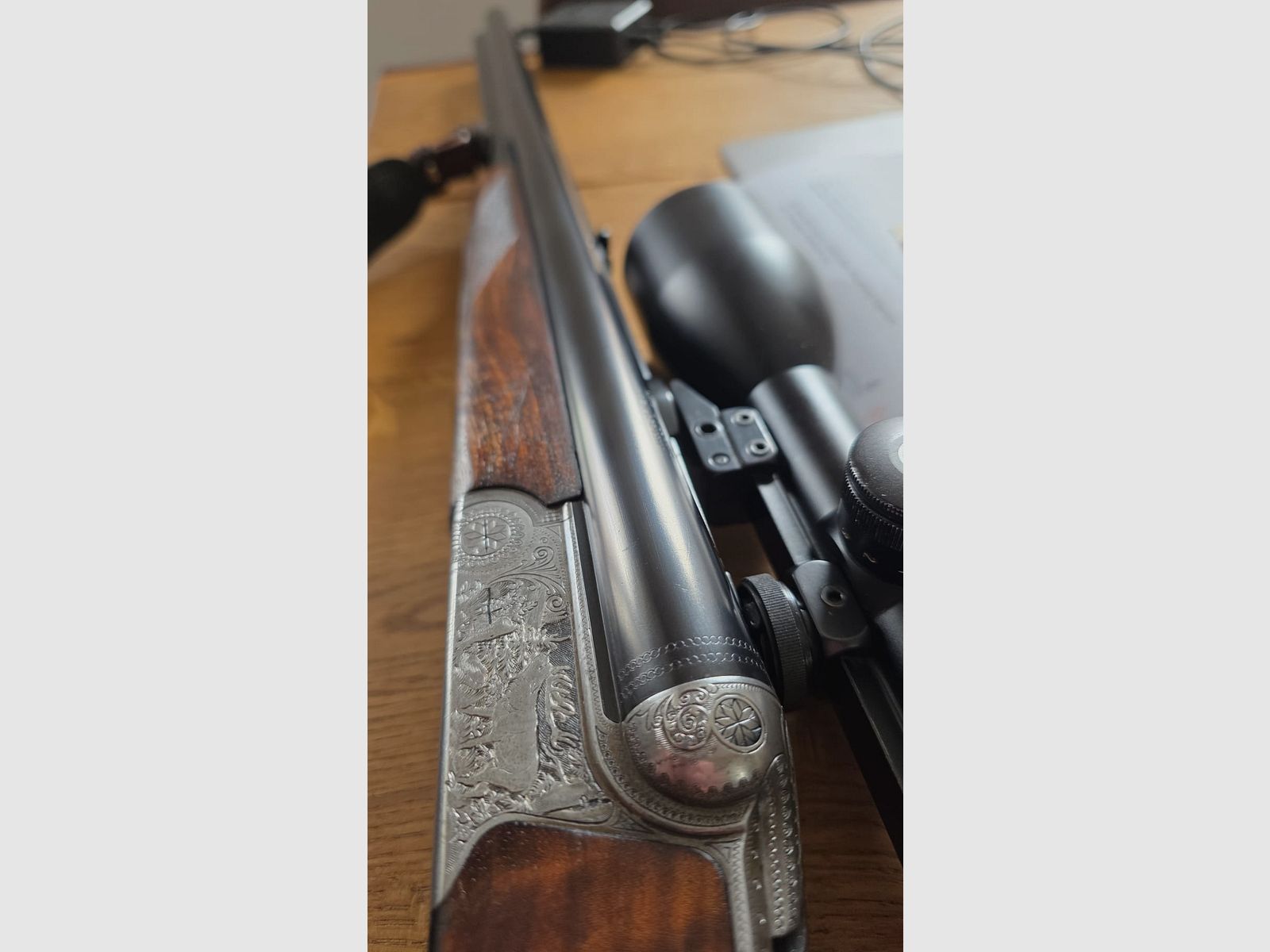 Drilling Merkel insert barrel hand tensioner Schmidt Bender Zenith