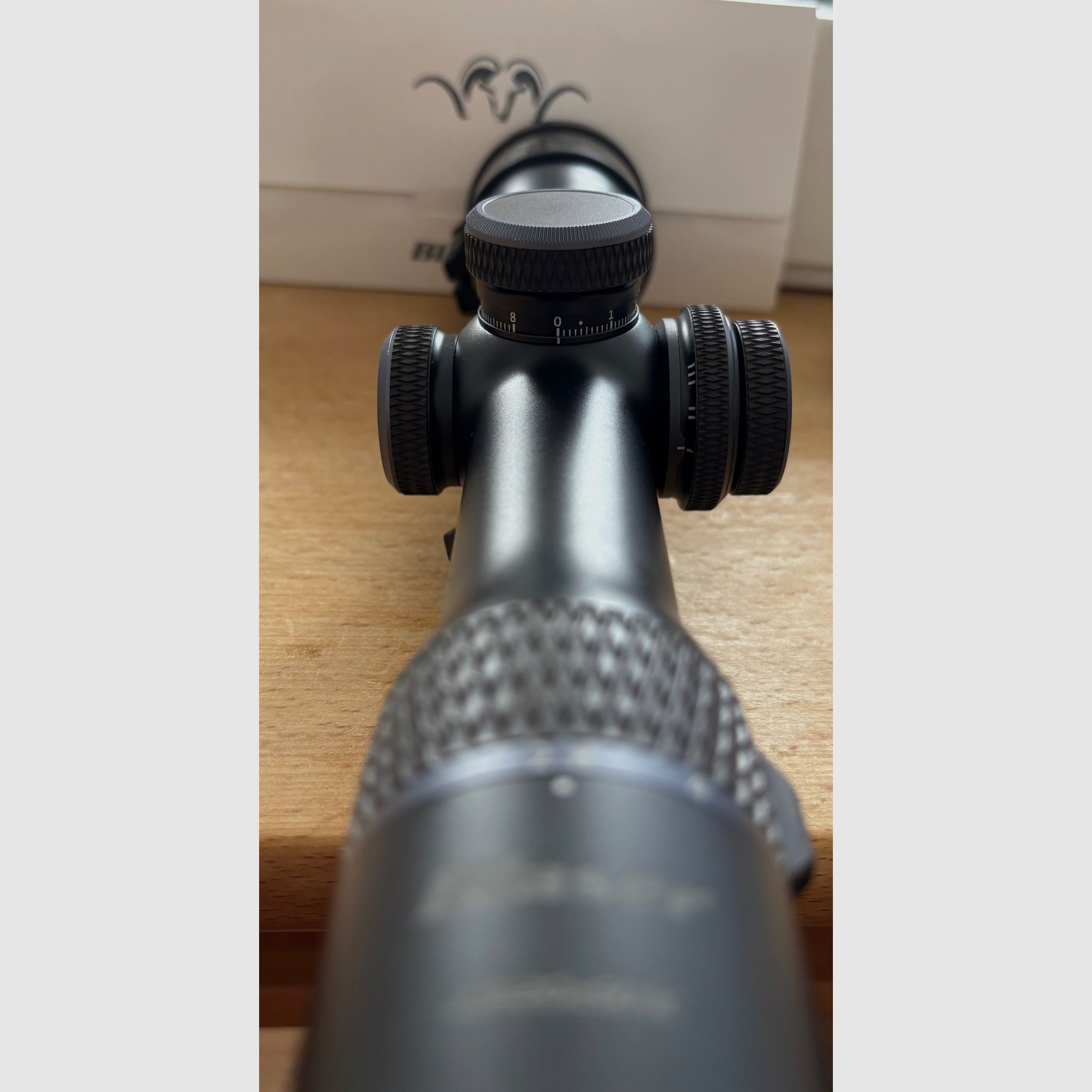 Blaser B1 2,8-20x50 mit Blaser Sattelmontage und Präzise Jagen Adapter