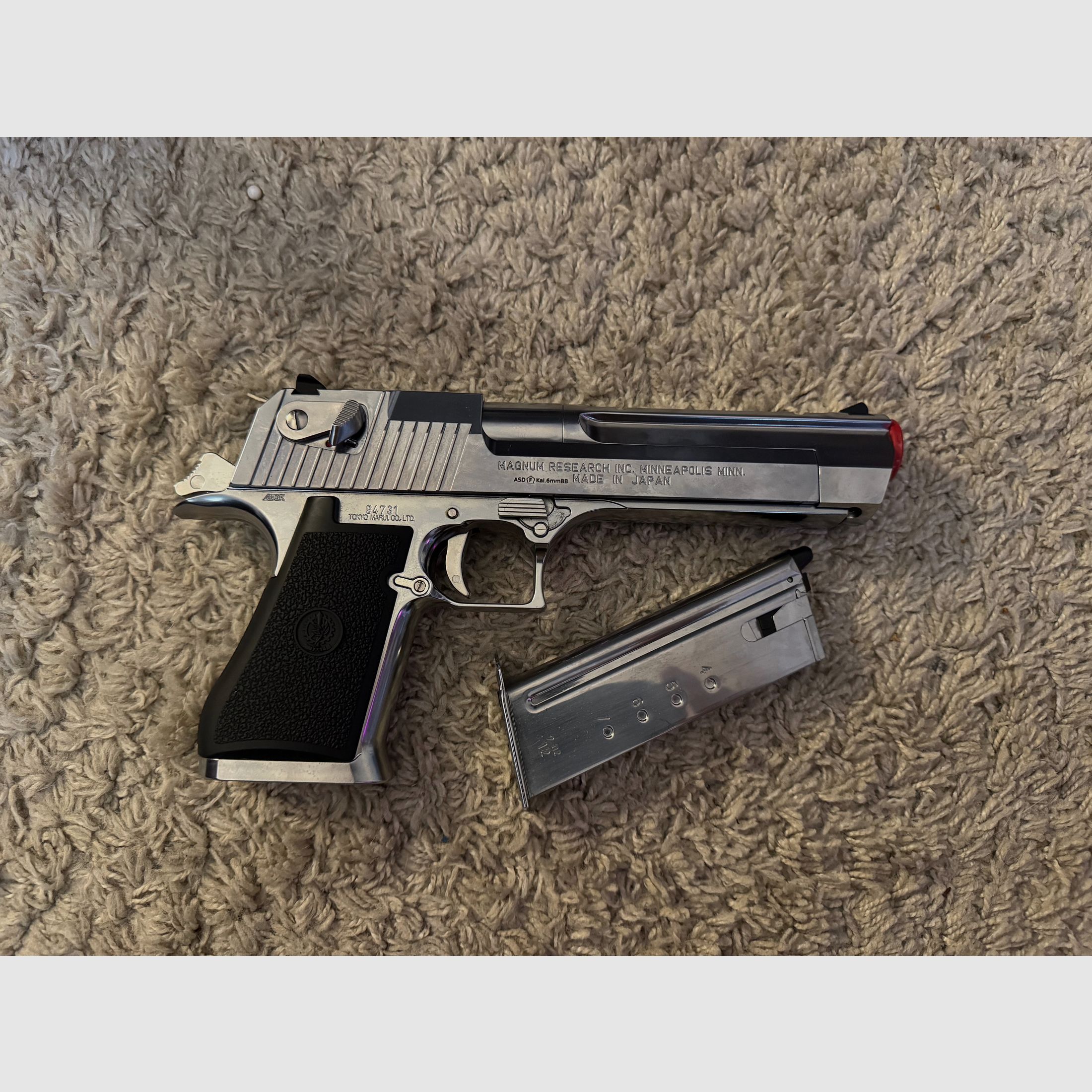 Tokyo Marui Desert Eagle Hard Kick Cromo Inossidabile