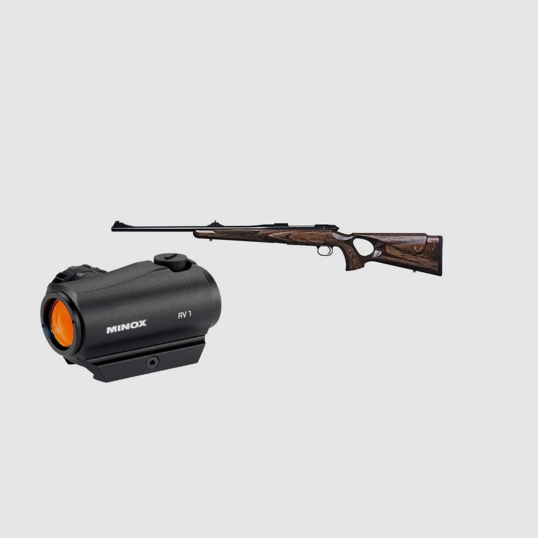 Mauser M12 Max Pure, con Minox RV1