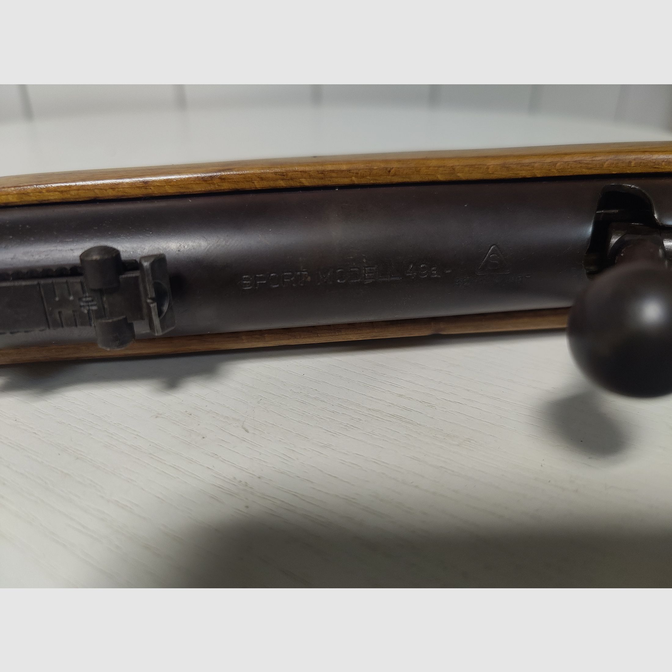 Haenel Luftgewehr Sportmodell 49a mit Magazin - Top Zustand 