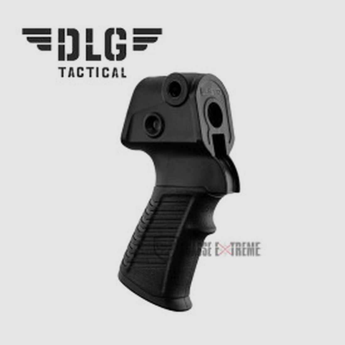 Impugnatura con adattatore per calci DLG Tactical - Compatibile con Mossberg 500 590 Maverick 88 - Montaggio sicuro - Comfort e controllo, immagine 5 di 5