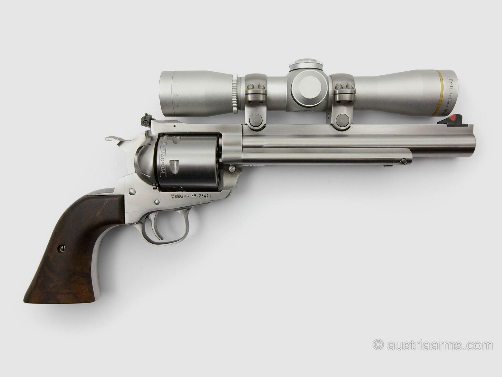 Ruger Super Blackhawk mit Leupold Handgun Optik, neuwertige Vorführwaffe, .44 Magnum, Bild 3 von 5