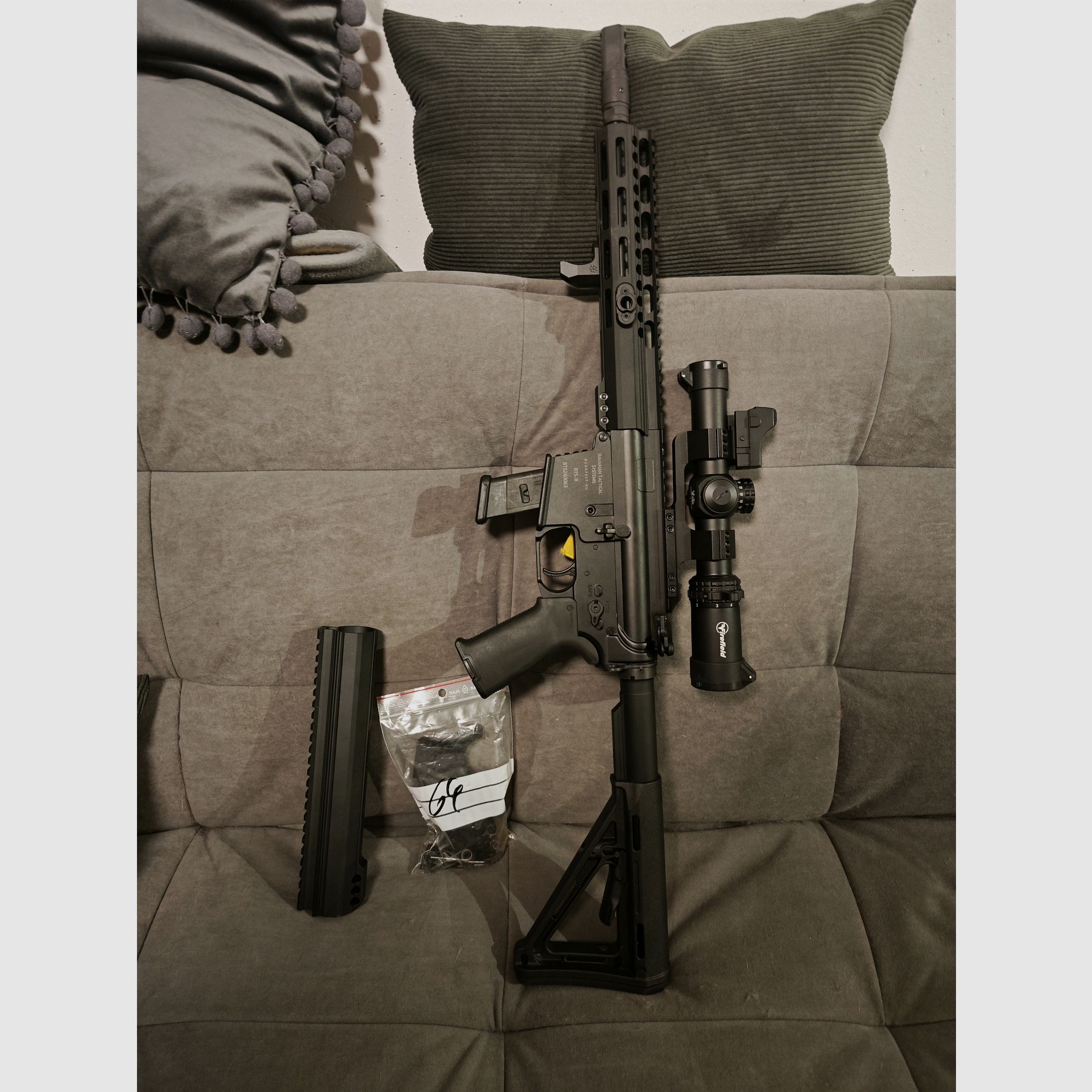 BTS-9 Sport 10'' 9mmLuger rifle AR system, imagen 1 de 4