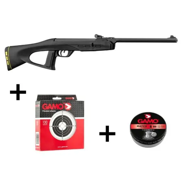 Pack Büchse Gamo Junior Delta Fox GT Ring Gelb Kaliber 4,5MM, Bild 1 von 8