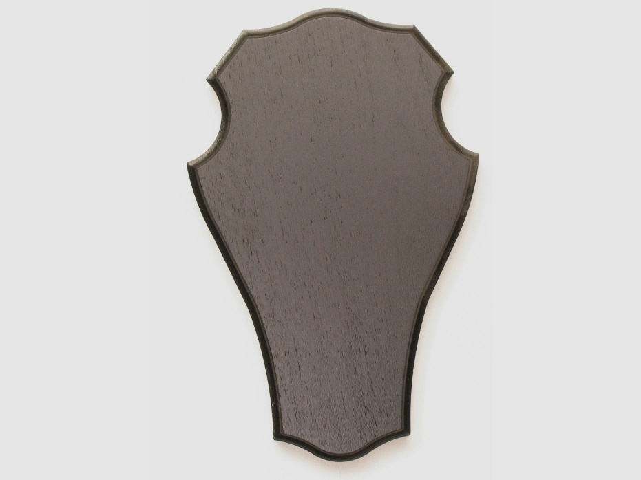 Schild Hirsch rund Nr.53 schwarz 46x25cm