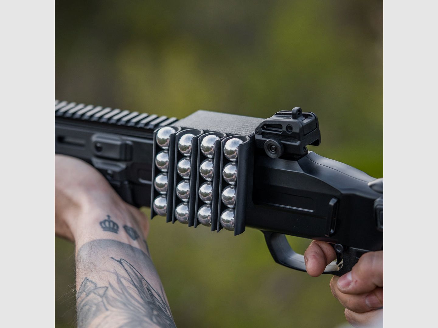 HOLDER DE MUNITIONS EXCLUSIF | MUNITIONSHALTER | 16 BALLES | UMAREX HDX68 | HDB68 | CAL.68