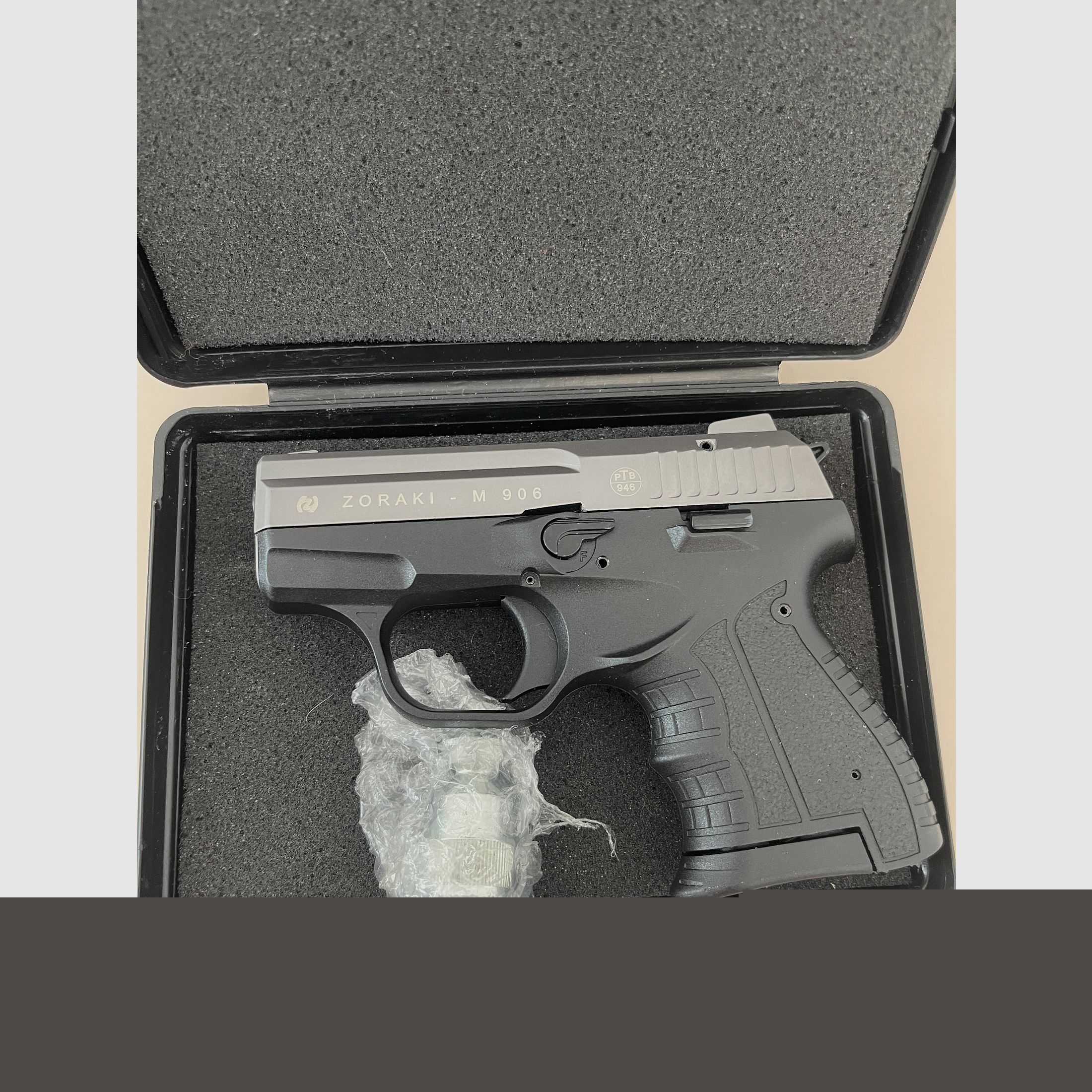 Zoraki 906 9mm Alte PTB 946 ohne zusätzliche Schwächung