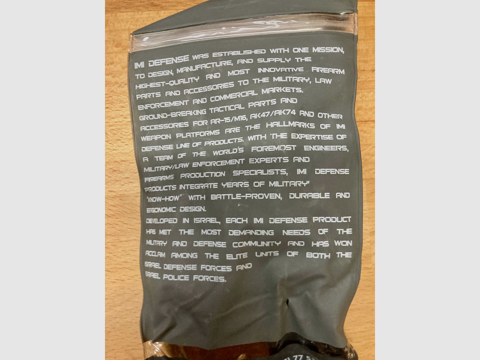 IMI Defense Kidon Anschlagschaft für CZ P07 / P09 / Shadow 1 / Shadow 2